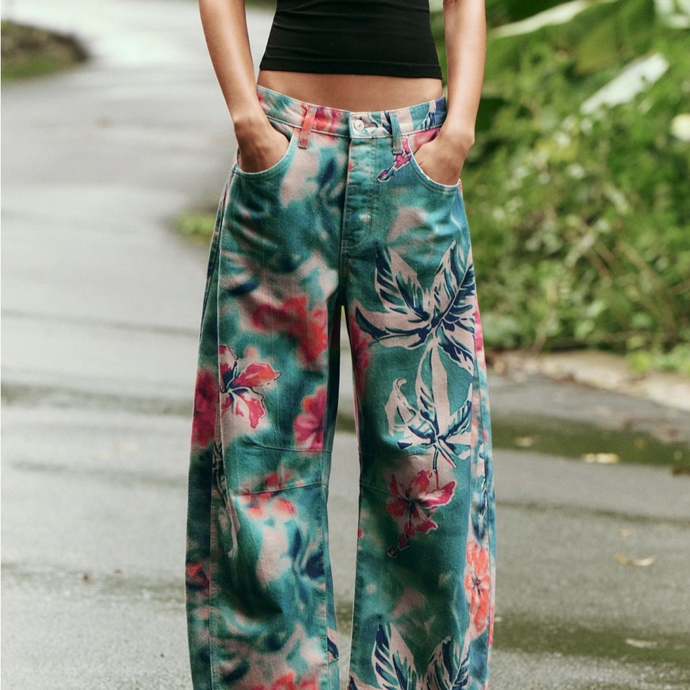 We The Free Good Luck Barrel Jeans